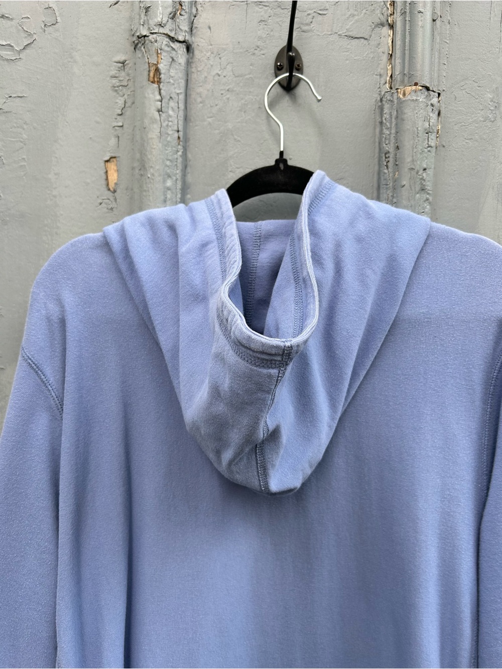 Foreign Rider Co Blue logo hoodie, size “4” (Large) - Picture 4 of 10